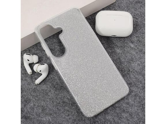 Maska Crystal Dust za Samsung S26 srebrna