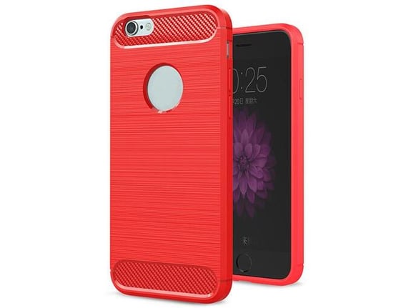 Maska Silicone Defender za iPhone 6 crvena.