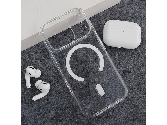 Maska Berlia Glaze Mag Case za iPhone 17 Pro transparent