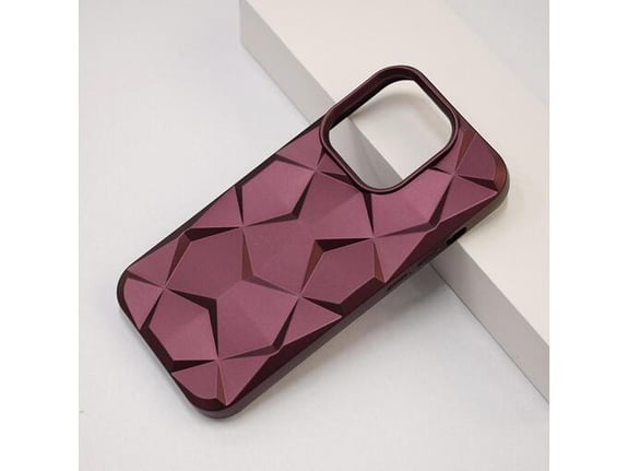 Maska Hive za iPhone 14 Pro bordo.