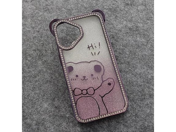 Maska HiBear za iPhone 16 ljubicasta