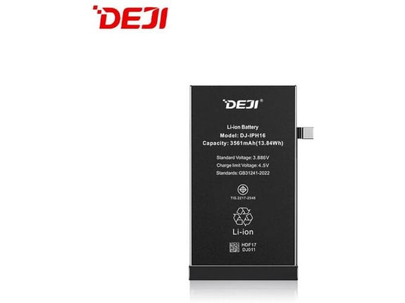 Baterija DEJI za iPhone 16 (3561 mAh) High Capacity
