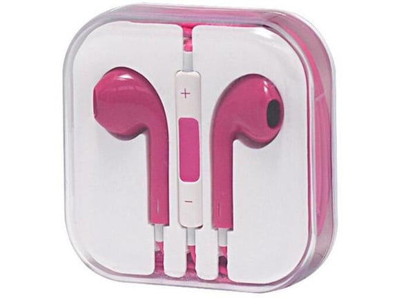 Slusalice 3,5mm tamno roze