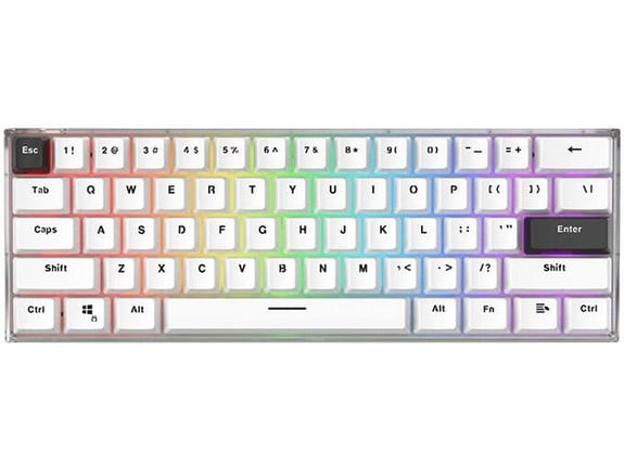 Tastatura Mehanicka Gaming Fantech MK917 RGB Atom PRO79 Wireless crna (Blue switch)