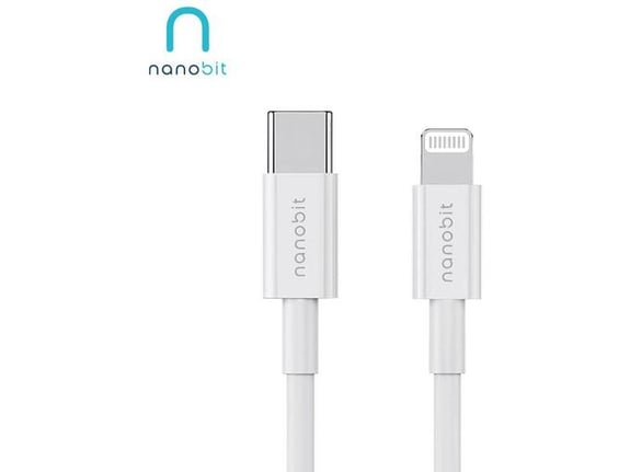 Kabel Nanobit NB201 Type-C na iPhone Lightning 20W 1m