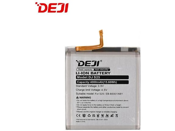 Baterija DEJI za Samsung S25 EB-BS931ABY (4000 mAh)