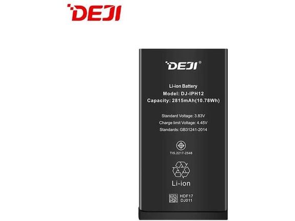 Baterija DEJI za IPhone 12/ 12 Pro (2815 mAh) (bez elektronike)