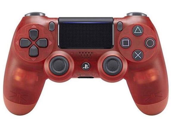 Joypad Dual Shock WIFI za PS4 transparent crveni A klasa