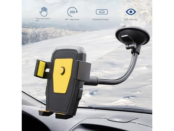 Auto držač za telefon vakuum ML-078 crni