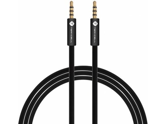 Audio kabel Teracell Plus AUX 3,5 mm crni 1.2m