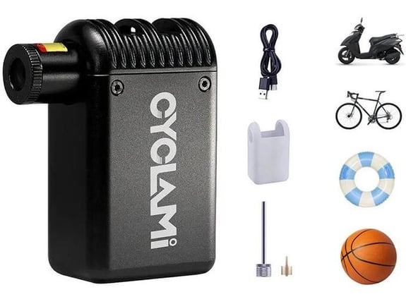 Prenosivi kompresor za vazduh Cyclami crni