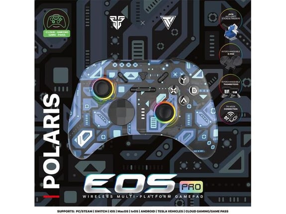 Joypad wireless Fantech WGP15 EOS PRO multiplatform RGB plavi