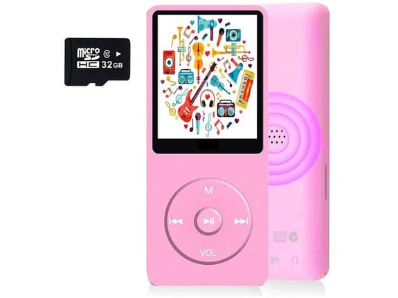MP3 Player Bluetooth 32GB pink