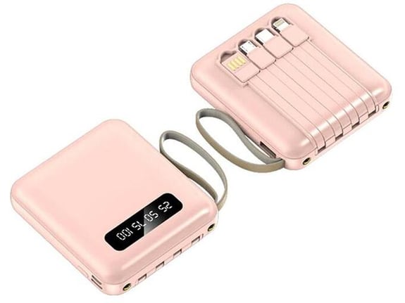 Power Bank Fast Charger 10000 mAh DC5V/ 2.1A roze