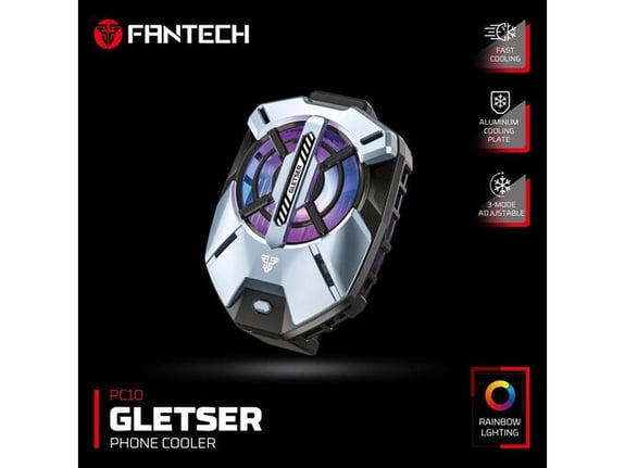 Cooler za telefon Fantech PC 10 glester RBG crni