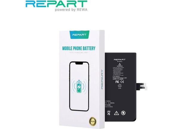 Baterija REPART PRIME za iPhone 15 Pro (3400 mAh)