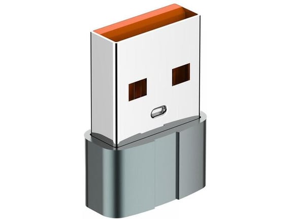Adapter LDNIO LC150 Type-C na USB sivi
