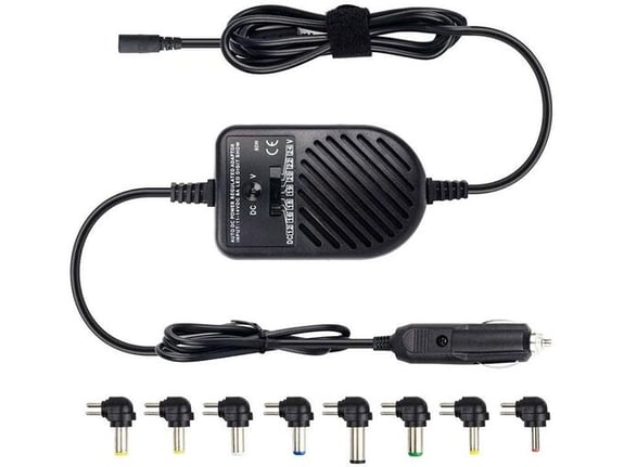 Univerzalni auto punjac za laptop 80W
