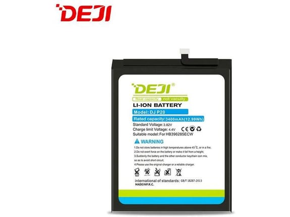 Baterija DEJI za Huawei P Smart (2019)/ Honor 10/ Y3000/ Y600/ P6 (HB396285ECW) (3400 mAh)