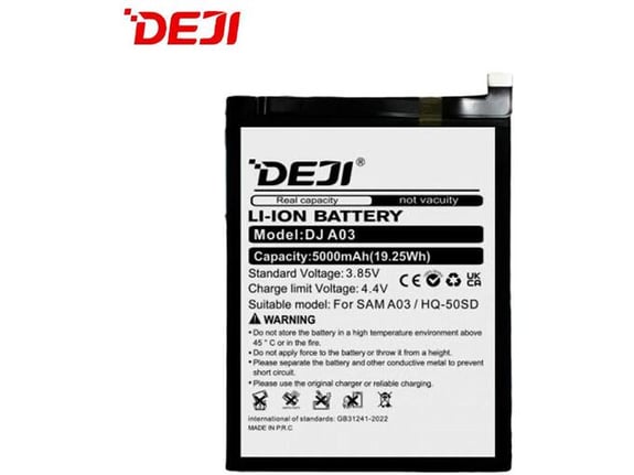 Baterija DEJI za Samsung A03 A035F