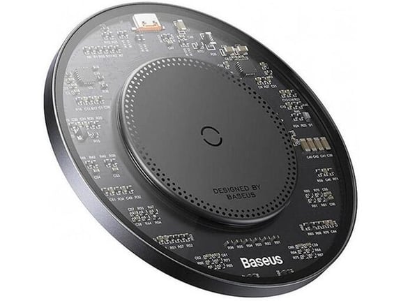 Bezicni punjac Baseus Baseus Simple 2 15W Cluster Cable Type-C To Type-C 24W 12V/2A crni