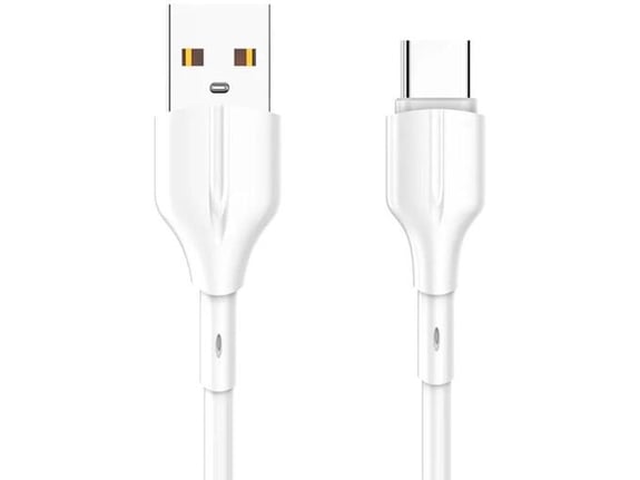 Kabel LDNIO LS841 25W Fast USB na Type-C beli 1m