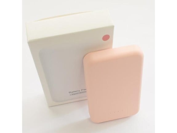 Power Bank Mag Charger 5000 mAh 22.5W roze