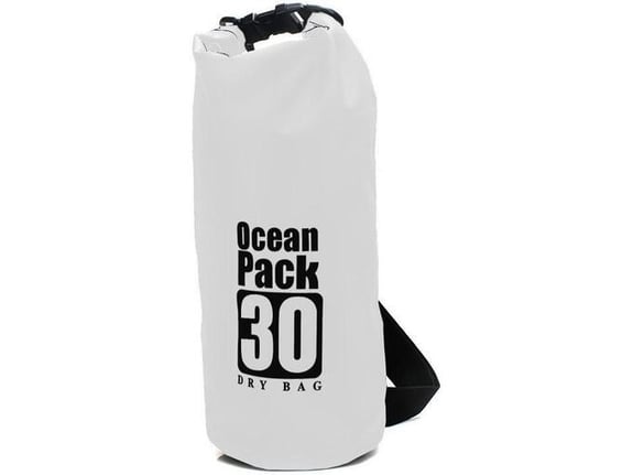 Vodootporna torba 30L bela