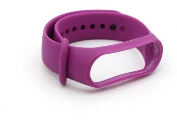 Silikonska narukvica za pametni sat Xiaomi Mi Band M3/ M4 ljubicasta
