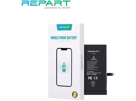 Baterija REPART PRIME za iPhone 14 (3590 mAh)