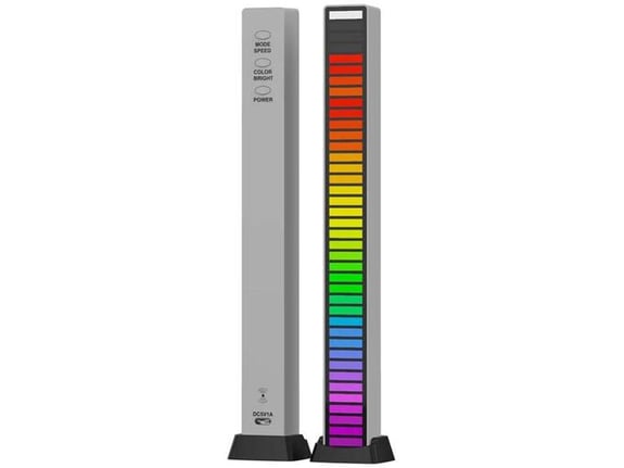 LED Lampa 225mm/ 40 boja Type-C siva
