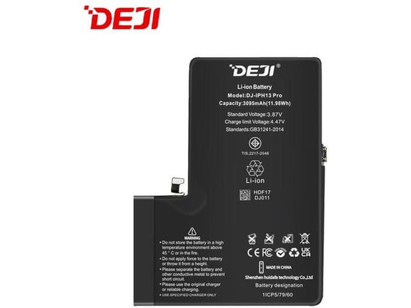 Baterija DEJI (CK) za IPhone 13 Pro (3095 mAh)