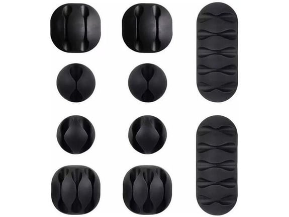 Organizer za kablove Q-2105 set crni