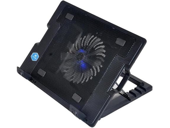Postolje cooler za laptop MIKUSO NCP-235 (370x265x55mm) (blue-led) 17inch crni