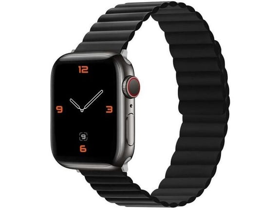 Silikonska narukvica za Apple Watch sa magnetom crna 38/ 40/ 41 mm