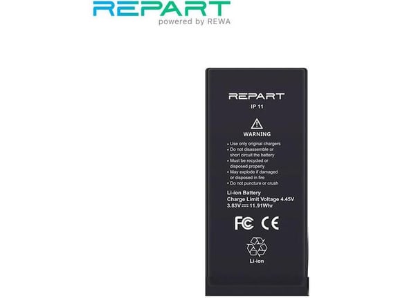 Baterija REPART za iPhone 11 (Bez IC konektora) (3110 mAh)