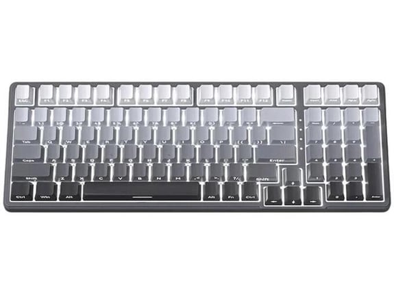 Mehanicka zicna tastatura ZIFRIEND ZT99 sivo crna (sivi switch)
