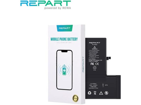 Baterija REPART PRIME za iPhone Xs Max (3700 mAh)
