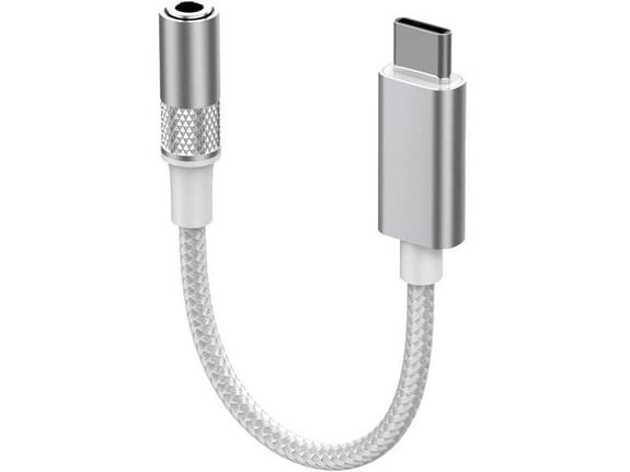 Adapter LDNIO LSY80c za slusalice Type-C na 3,5 mm beli