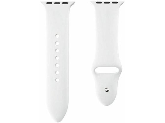 Narukvica za Apple Watch Silicone Strap white M/ L 42/ 44/ 45 mm