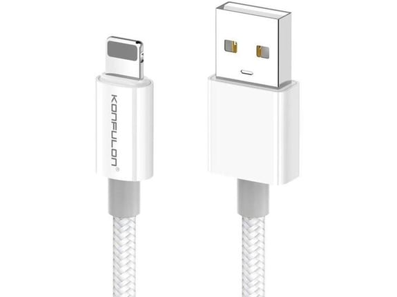Kabel KONFULON Joko DC79 3A USB na iPhone Lightning beli 1m