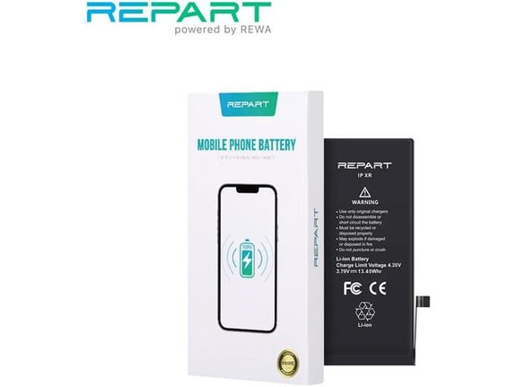 Baterija REPART PRIME za iPhone XR (3550 mAh)