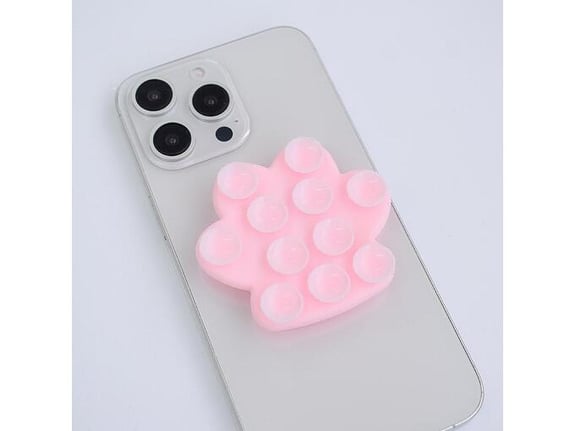 Popsocket Octobuddy Leaf svetlo roze