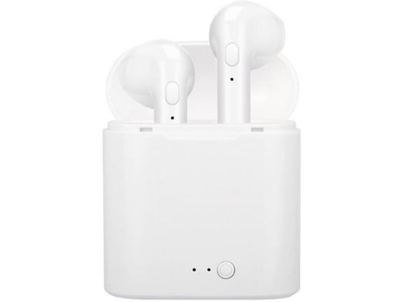 Bluetooth slusalice AirPhones i7 mini HQ bele