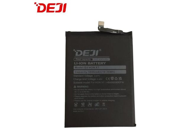 Baterija DEJI za Honor X7 HB496590ECW (5000 mAh)