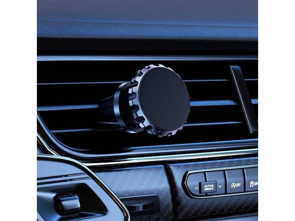 Auto drzac za telefon Q8 za ventilaciju crni