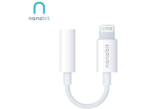 Adapter za slusalice Nanobit NB306 Lightning na 3,5 mm