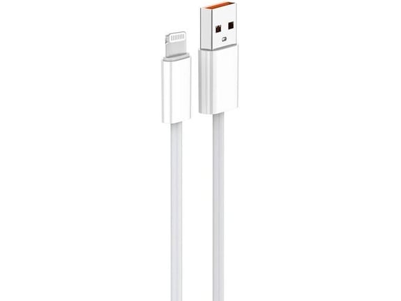 Kabel LDNIO LS891 25W Fast USB na iPhone Lightning beli 1m