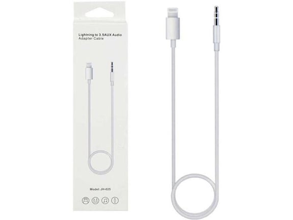 Adapter AUX JH-025 za slusalice iPhone Lightning na 3,5 mm