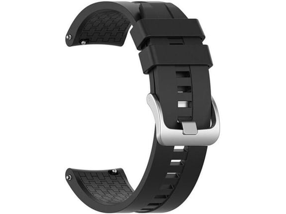 Silikonska narukvica za pametni sat Huawei crna 22mm